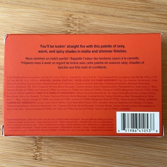 Brand New Too Faced Light My Fire Mini Eye Shadow Palette Matte & Shimmer Finish - Picture 7 of 14